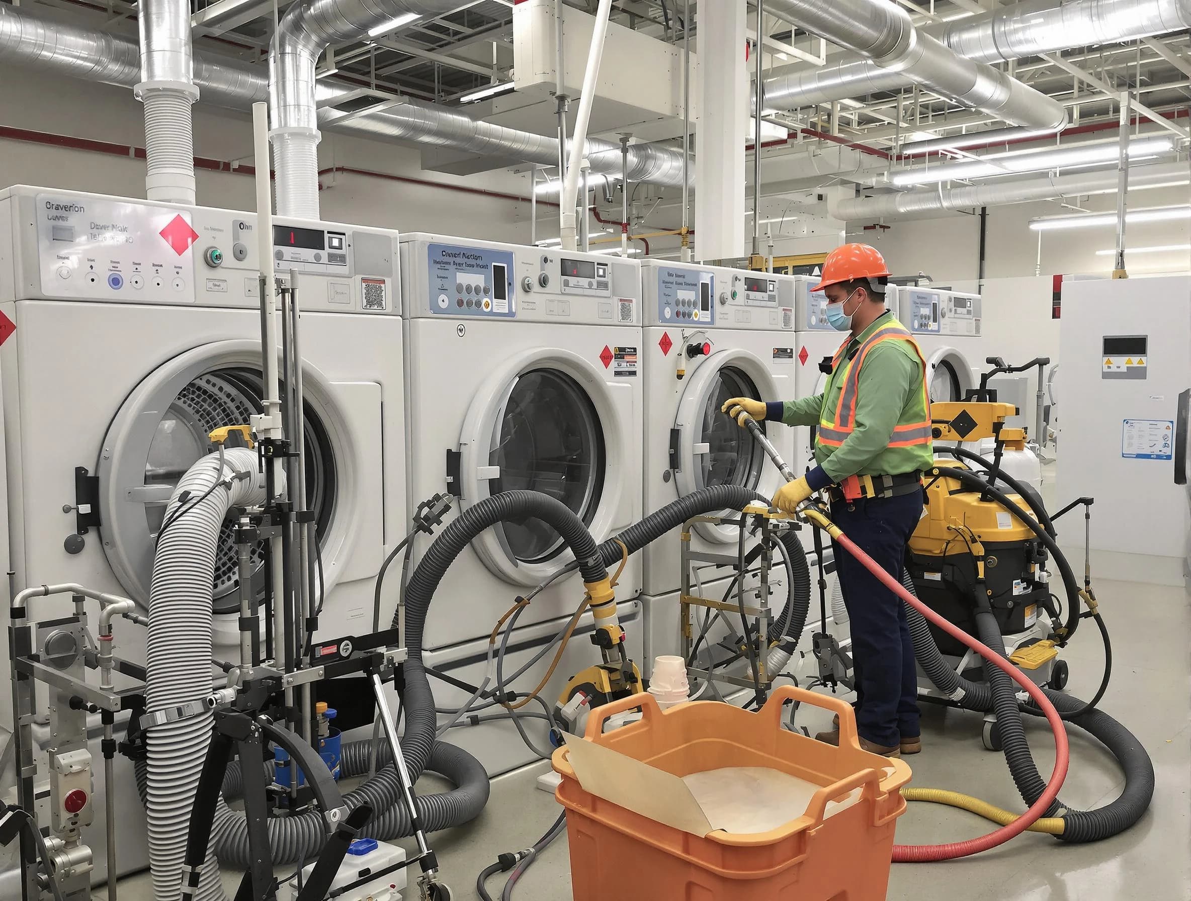 Commercial-grade dryer vent cleaning by Calera Dryer Vent Cleaning in Calera