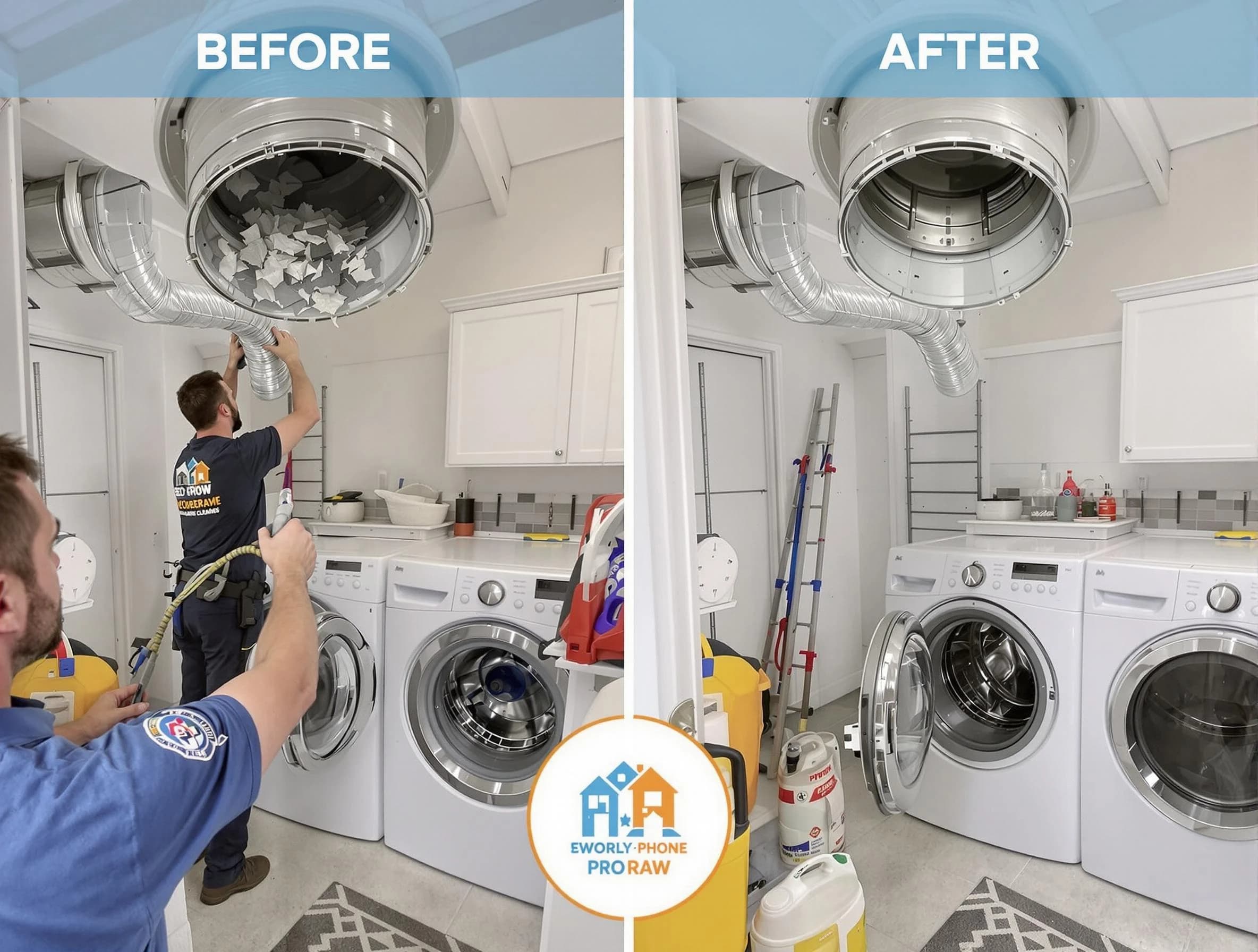 Residential dryer vent cleaning by Calera Dryer Vent Cleaning in Calera