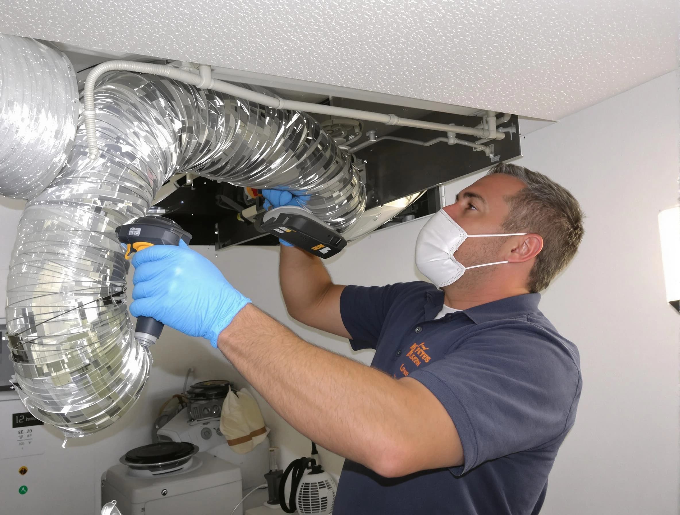 Calera Dryer Vent Cleaning professional performing thorough residential dryer vent cleaning in Calera