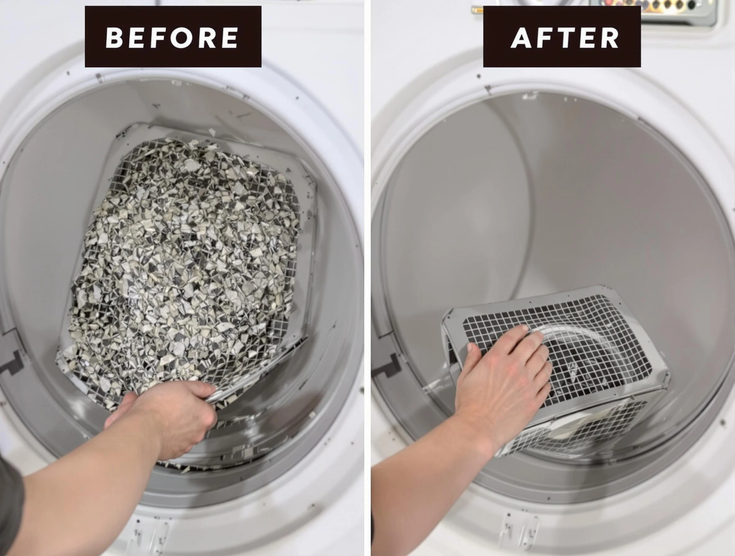 Professional lint trap cleaning by Calera Dryer Vent Cleaning in Calera