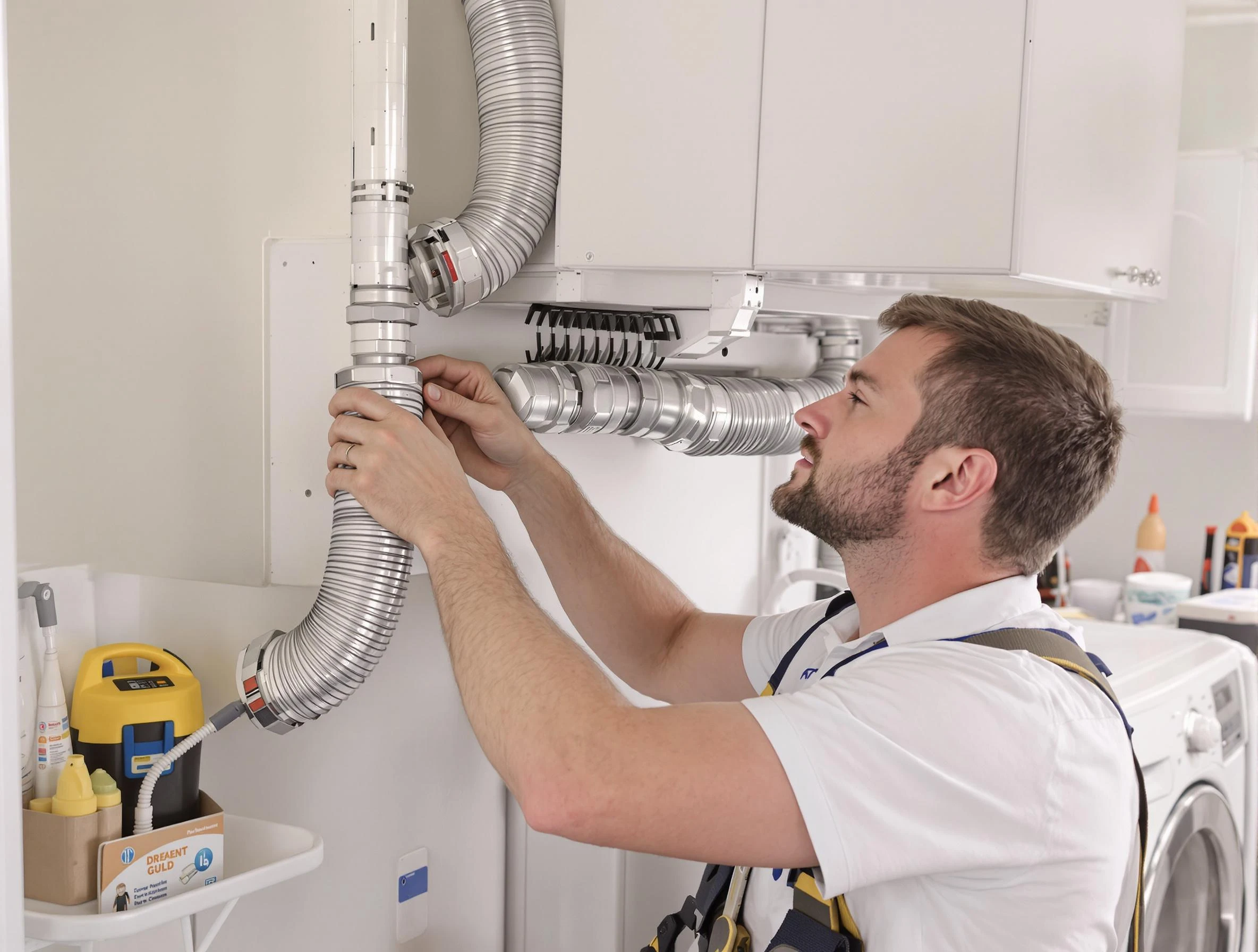 Professional dryer vent repair and installation by Calera Dryer Vent Cleaning in Calera
