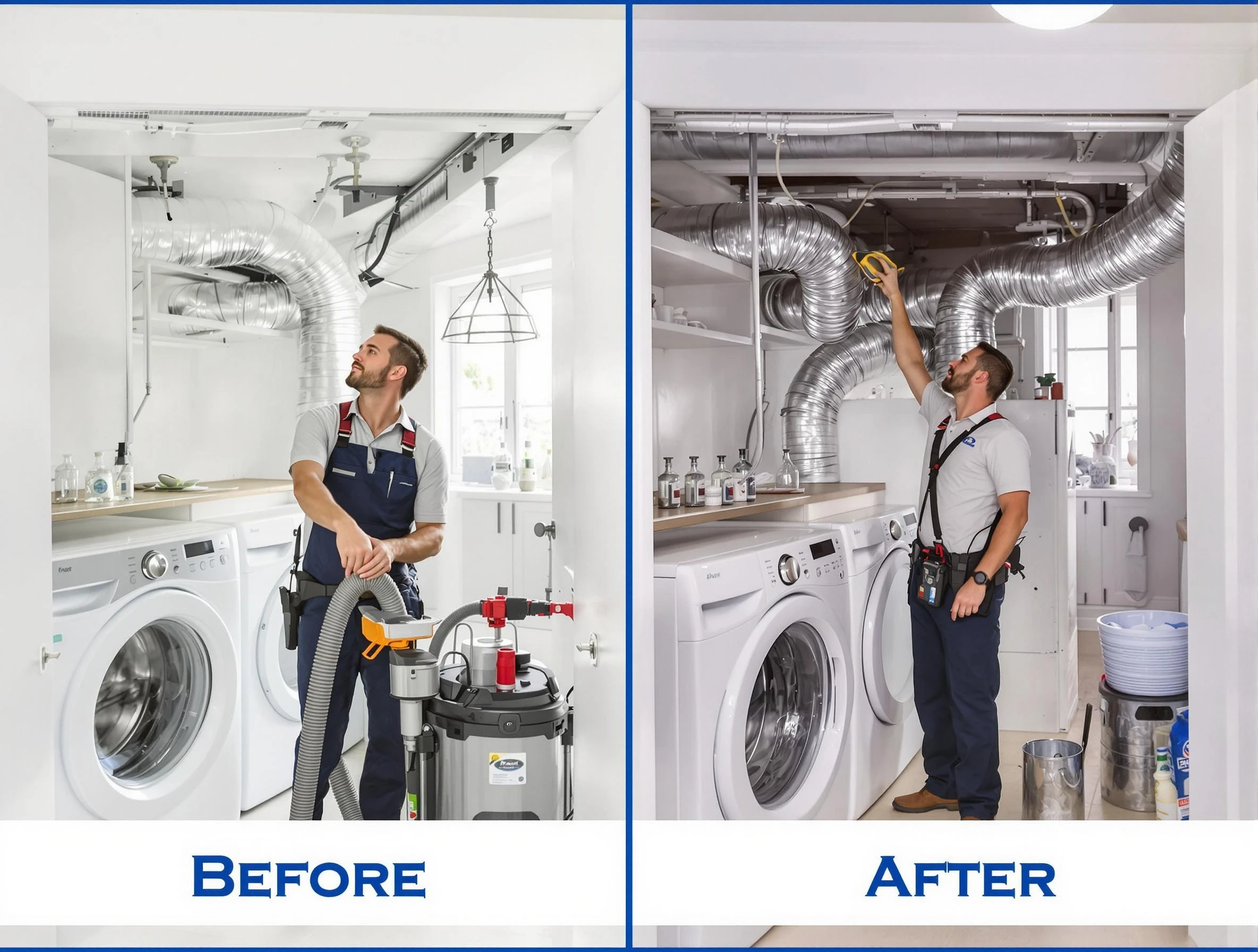Expert gas dryer vent cleaning by Calera Dryer Vent Cleaning in Calera